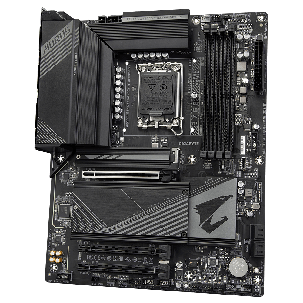 Gigabyte Motherboard B760 AORUS ELITE AX DDR5 1.0 Gigabyte Motherboard B760 AORUS ELITE AX DDR5 1.0